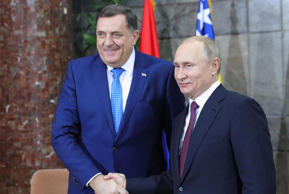 Milorad Dodik i Vladimir Putin | Author: SPUTNIK/REUTERS/PIXSELL