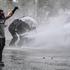 Paris, France. 13th Oct, 2026. High school and autonomous protesters clash with riot police in Paris on October 13, 2026. - 13/10/2026 - France/Ile-de-France (region)/Paris - Julien Mattia/Le Pictorium Credit: LE PICTORIUM/Alamy Live News