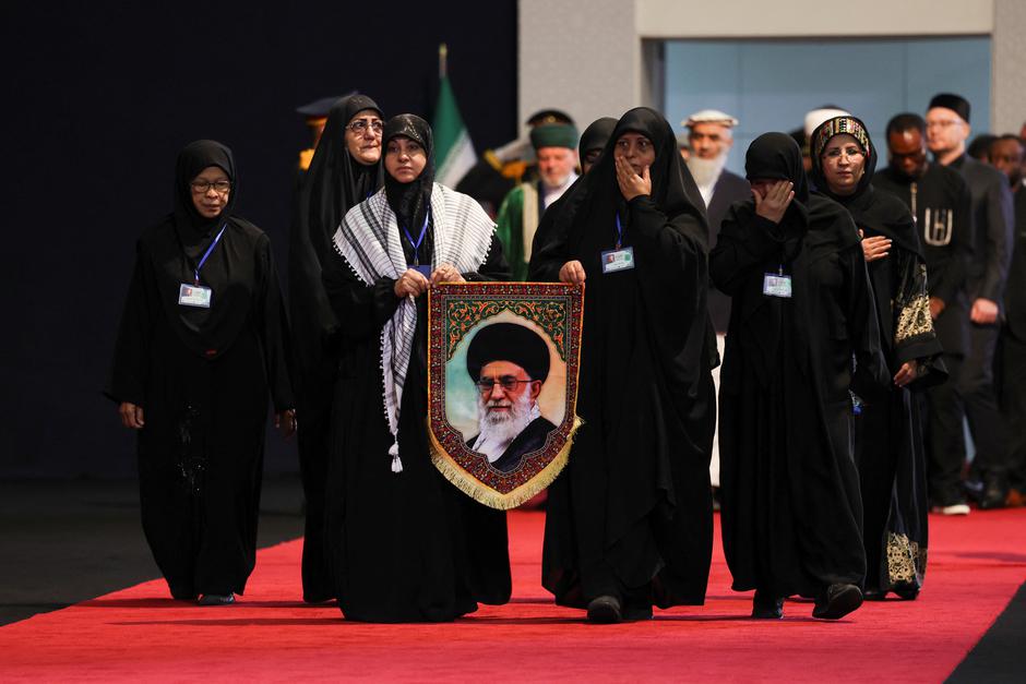International delegates participate in a farewell ceremony for Iran's late Supreme Leader Ayatollah Ali Khamenei | Author: Mohammed Salem