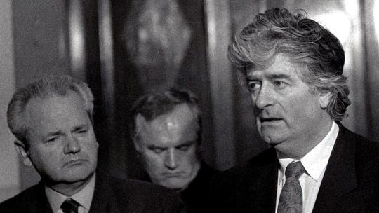 Milosevic, Mladic and Karadzic