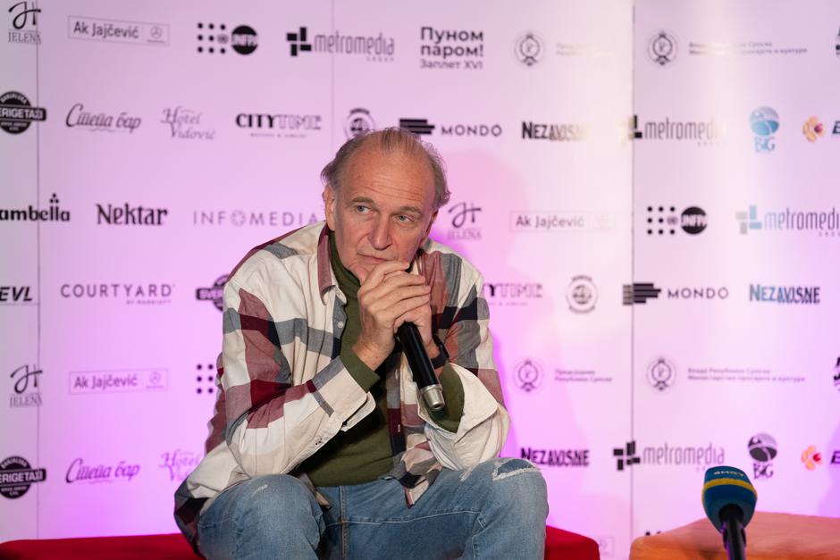 Banja Luka: Glumac Svetozar Cvetković sudjelovao u programu Razgovor sa glumcima u sklopu 16. Međunarodnog festivala glumaca ZAPLET  | Author: Dejan Rakita/Pixsell