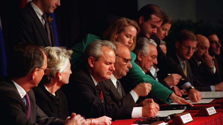 Potpisivanje Daytonskog sporazuma 1995.