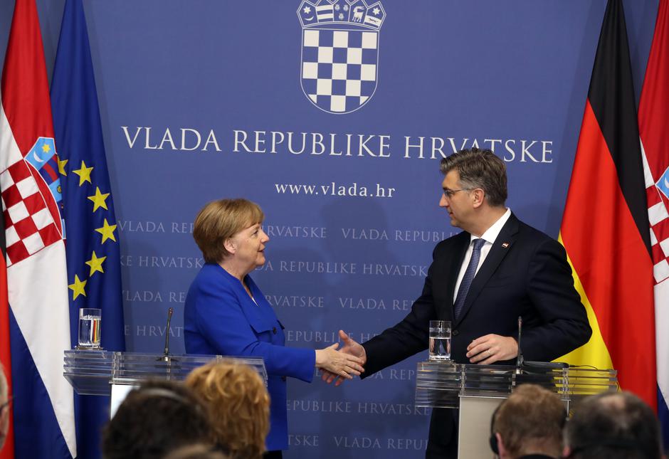Angela Merkel i Andrej Plenković | Author: Robert Anic/PIXSELL