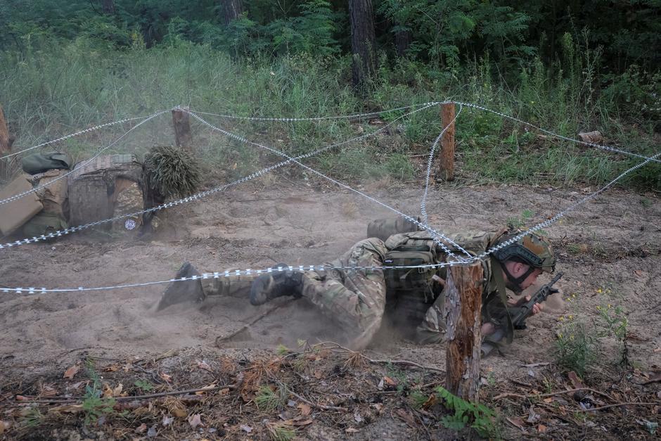 Ukrainian servicemen attend an exercise in Kharkiv region | Author: Vyacheslav Madiyevskyy