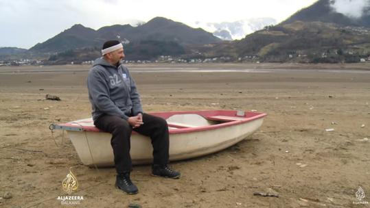 Presušilo Jablaničko jezero