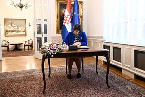 Zagreb: Andrej Plenković sastao se s glavnom europskom tužiteljicom Laurom Codrutom Kovesi