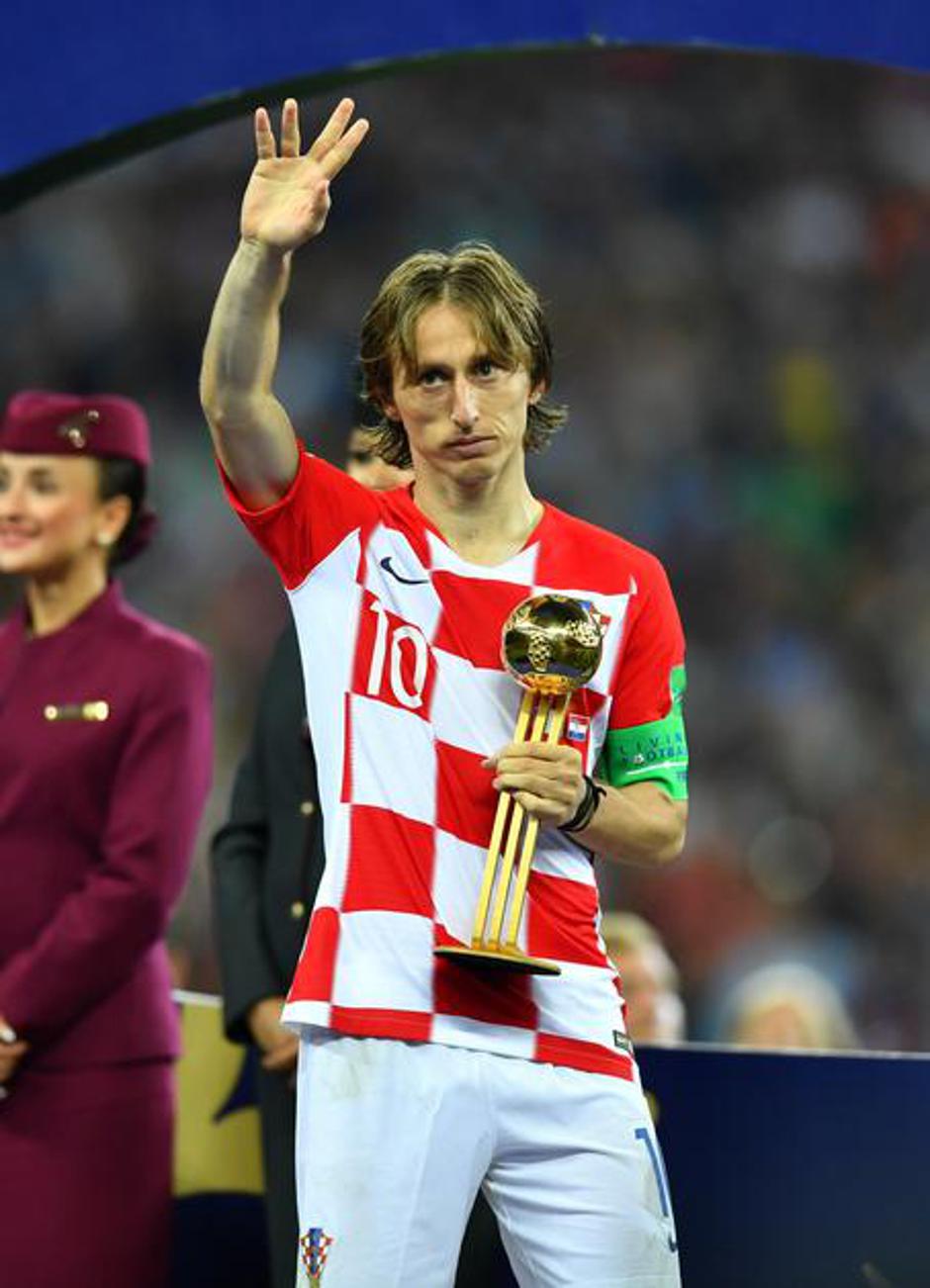 Luka Modrić proglašen je najboljim igračem prvenstva | Author: Kai Pfaffenbach/REUTERS/PIXSELL
