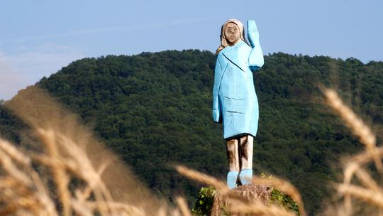 Kip Melanie Trump u Sloveniji