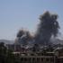 Smoke rises after strikes on Syria's defense ministry in Damascus