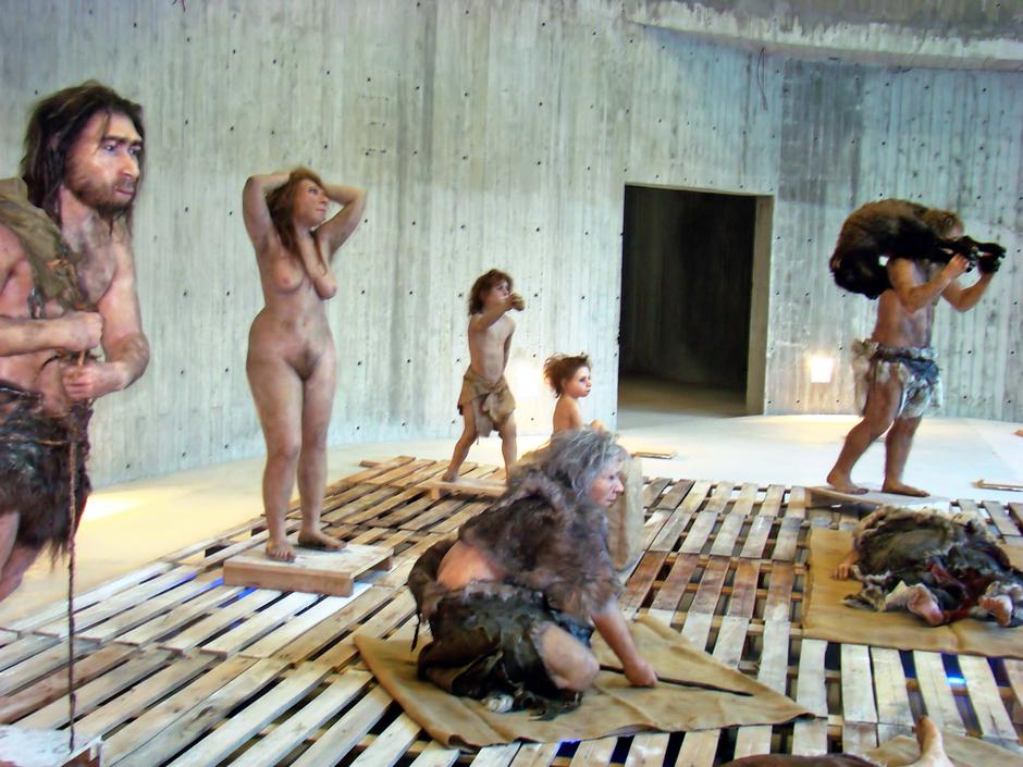 Neandertalci u muzeju u Krapini | Author: HINA/ ik