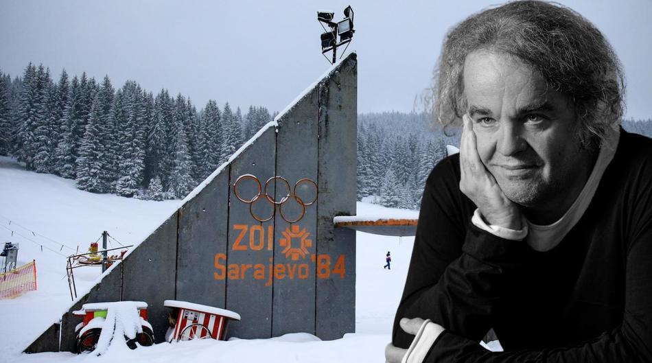 I&scaron;&ccaron;ekivanje snijega u Sarajevu, pred po&ccaron;etak 14. Zimskih olimpijskih igara