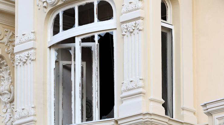 Aftermath of an explosion in Monaco