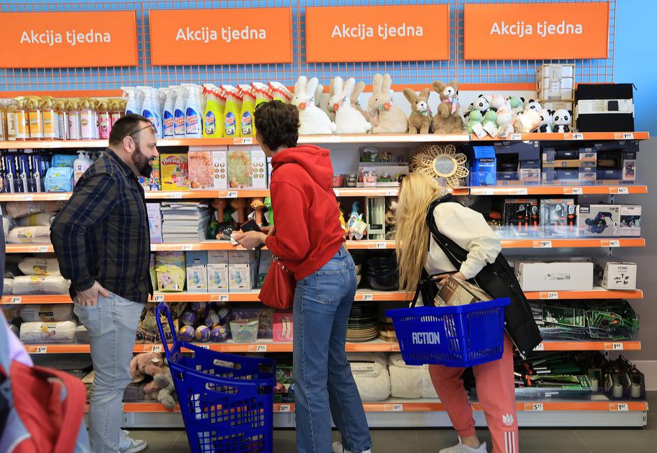 Action otvorio prvu trgovinu u Zagrebu | Author: Marko Prpic/PIXSELL