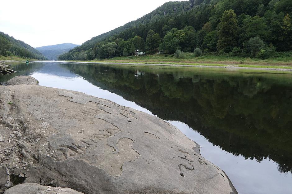 "Kamenje gladi", našlo se u rijekama Njemačke i Češče na suhom uslijed suše | Author: Dr. Bernd Gross/ CC BY-SA 3.0