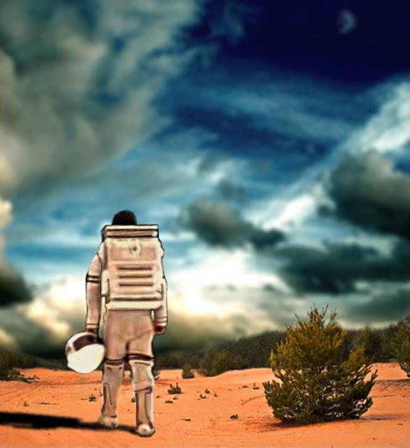 Ilustracija posljednjih trenutaka vraćanja Marsa u život