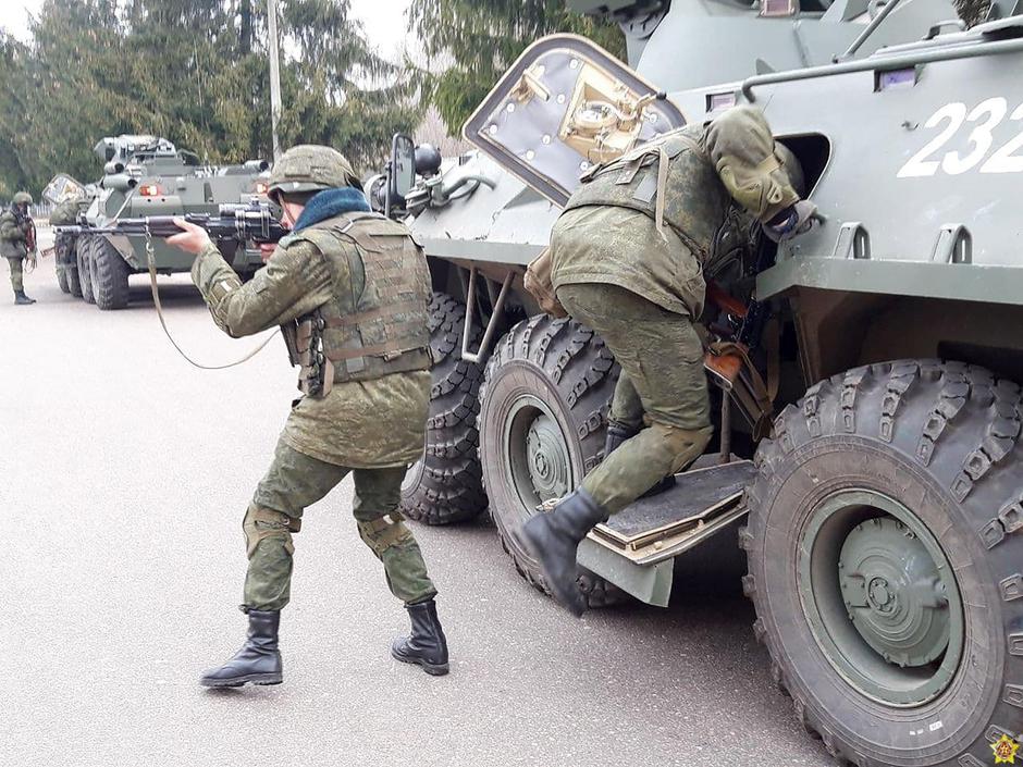Brest: Bjelorski vojnici snimljeni u ruskom vojnom pripremnom centru  | Author: Belarusian Defense Ministry