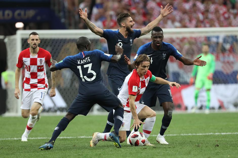 Luka Modrić, trenutak iz utakmice Hrvatska-Francuska 2:4 | Author: Igor Kralj/PIXSELL