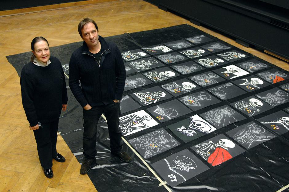 Zagreb: Postavljanje izložbe Ratni ciklus Ede Murti?a u Umjetni?kom paviljonu | Author: Patrik Macek/PIXSELL