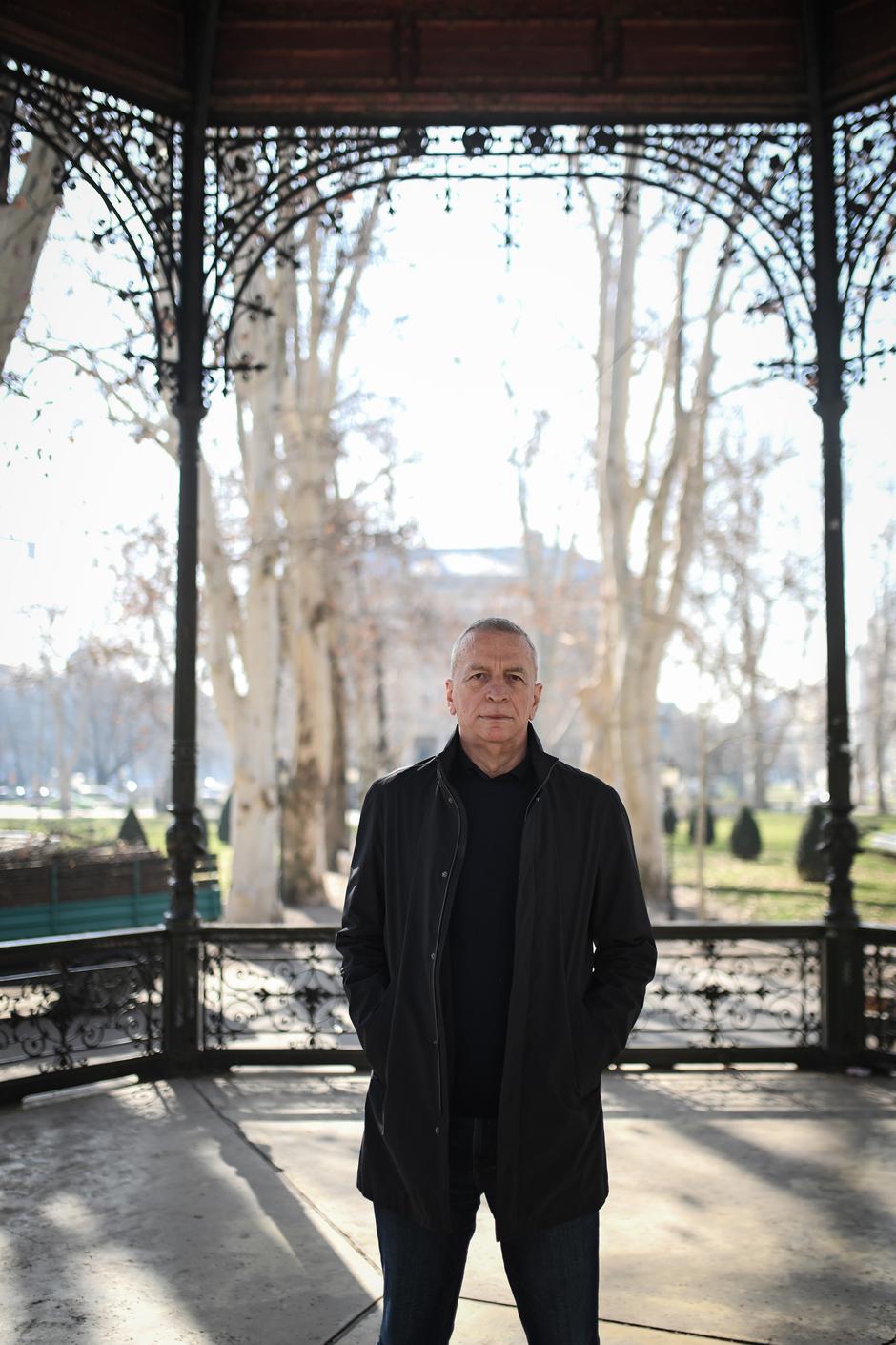 Zagreb: Književnik Milorad Popović | Author: Josip Regovic/PIXSELL