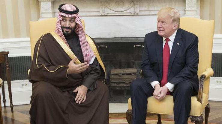 Princ prijestolonasljednik Mohammed bin Salman, Donald Trump