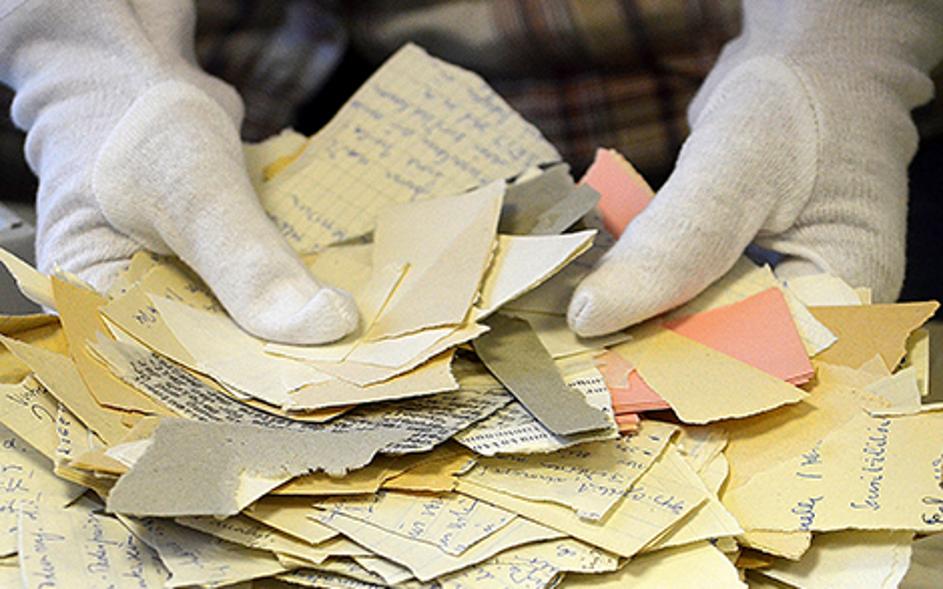 Stasijevi podarani dokumenti - njih 45 milijuna