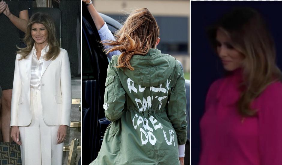Melania Trump i njezin stil odijevanja | Author: Douliery Olivier/Press Association/KEVIN LAMARQUE/REUTERS/PIXELL/Screenshot