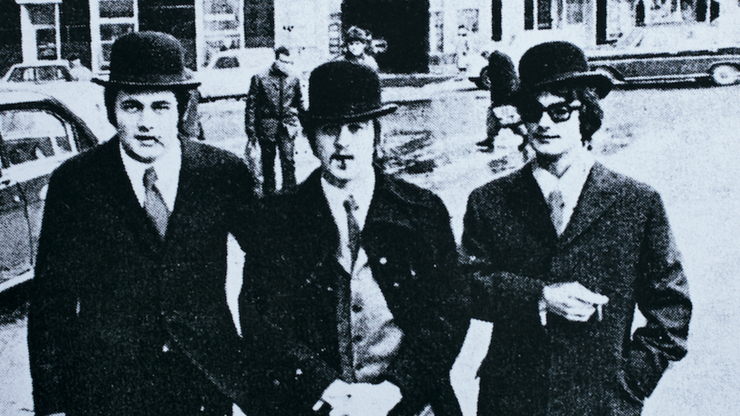 Srđan Karanović, Rajko Grlić i Lordan Zafranović u Pragu 1968.