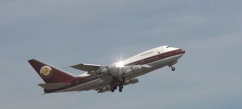 Privatni avion Boeing 747 BBJ Intercontinental | Author: YouTube screenshot