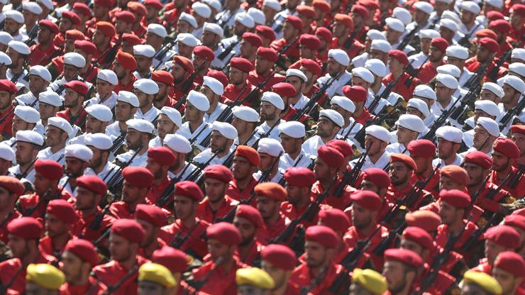 National Army Day parade ceremony in Tehran