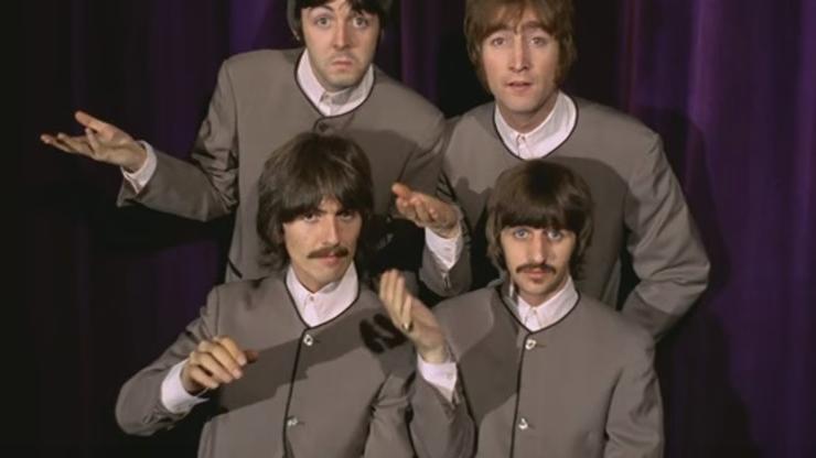 Scena iz spota Beatlesa