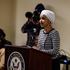 U.S. Rep. Ilhan Omar holds a town hall meeting in Minneapolis