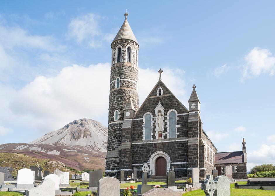 Crkva u Donegalu u Irskoj | Author: Andreas F. Borchert
