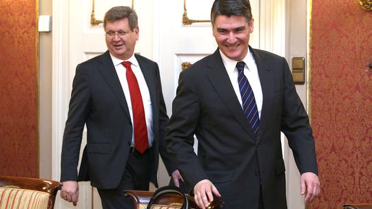 Mirando Mrsić i Zoran Milanović