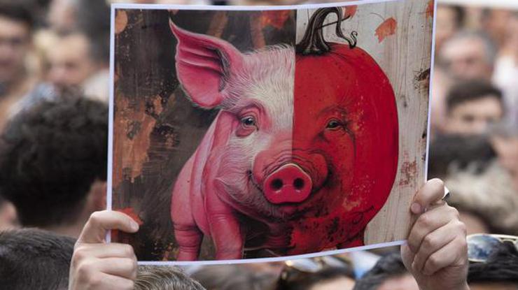 Protest and march in defense of the rule of law in Sofia