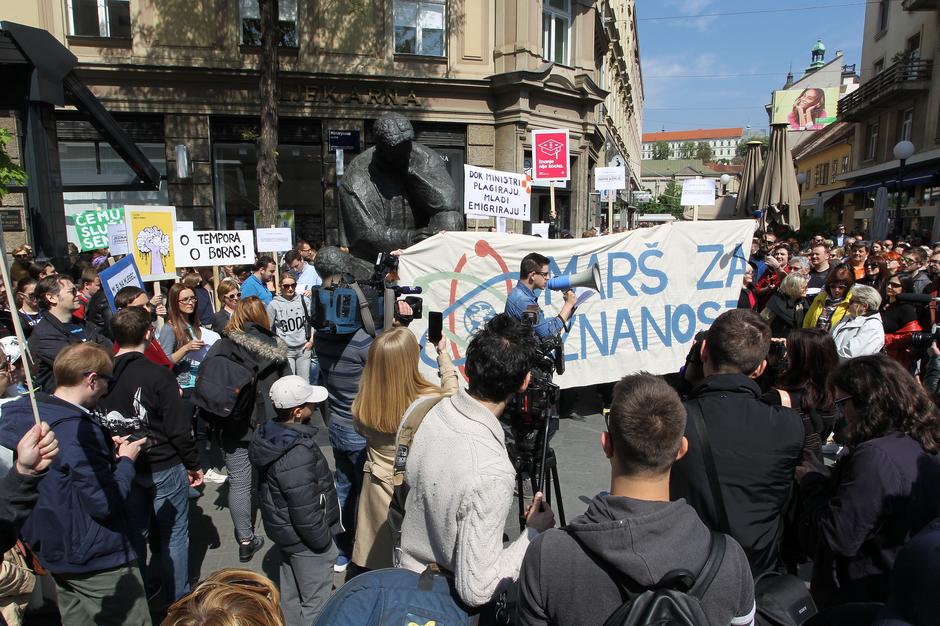 Prosvjedna povorka Marš za znanost | Author: Jurica Galoić/PIXSELL