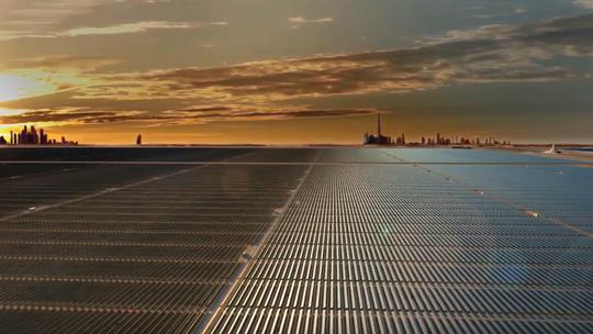 Solarni paneli u parku Mohammed Bin Rashid