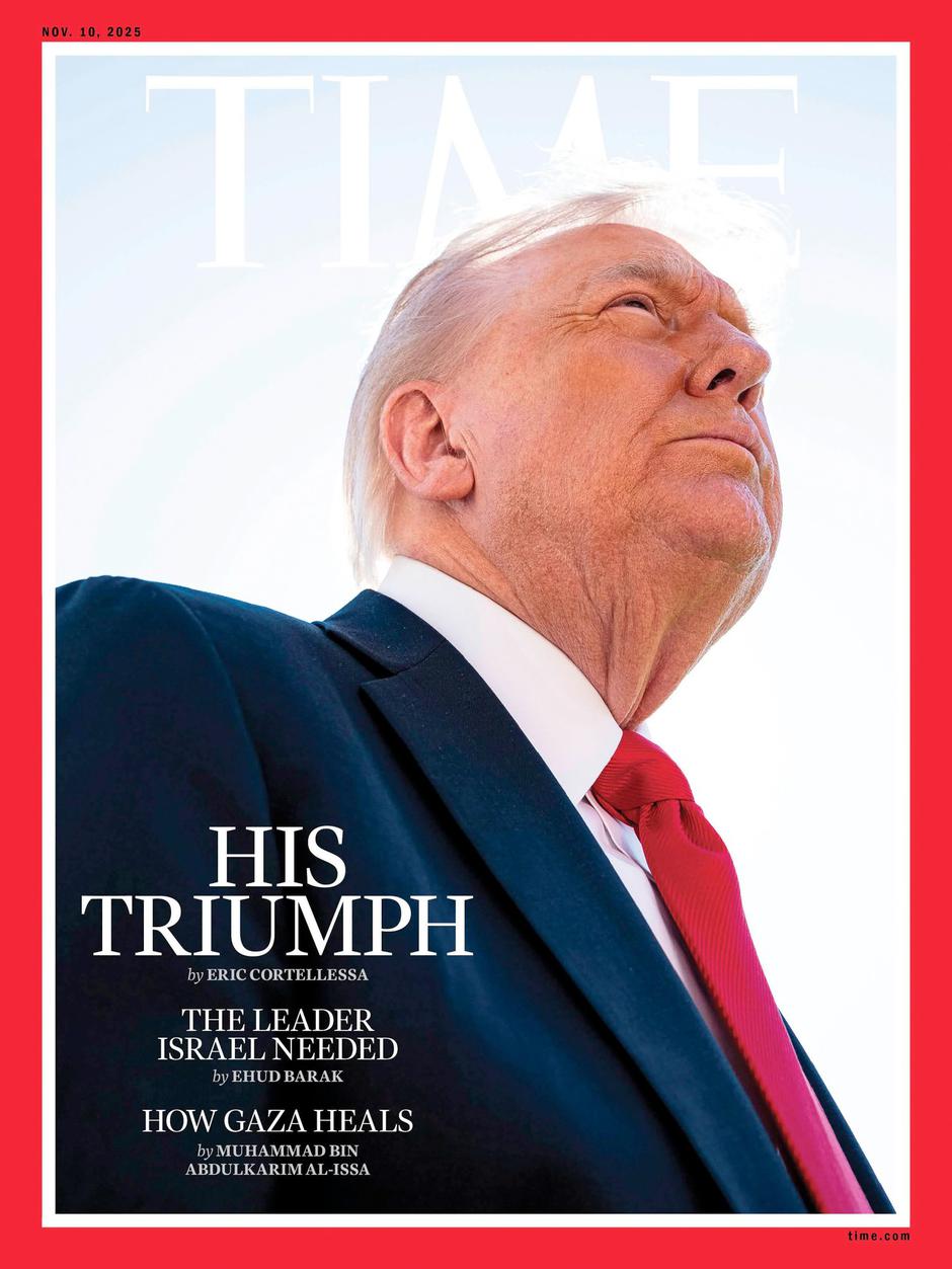 TIME magazine front cover Nov 18, 2025 | Author: 