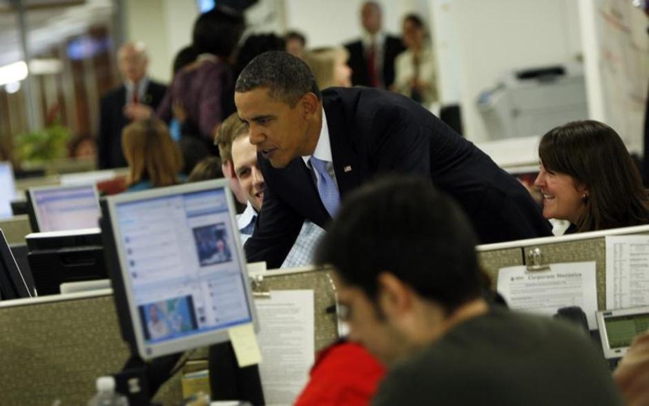 Barack Obama šalje prvi Twitter | Author: Aude Guerrucci/Press Association/PIXSELL