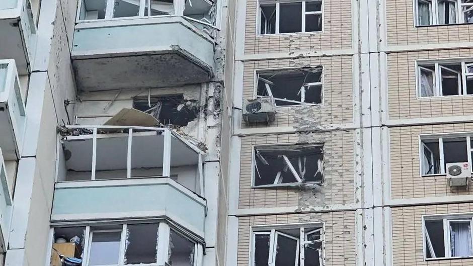 Aftermath of a Ukrainian drone attack in Moscow region | Author: Moscow regional Governor Andrei/