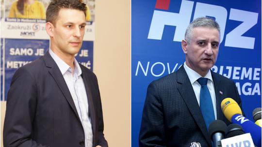 Božo Petrov i Tomislav Karamarko