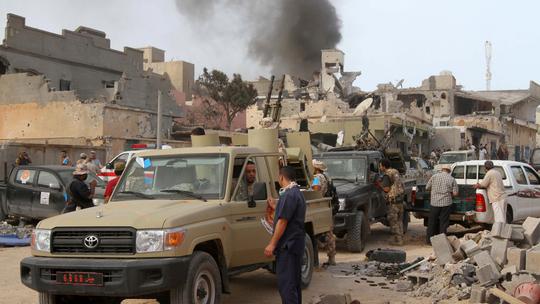 Iračka vojska, scena iz borbi uoči konačnog napada a Mosul