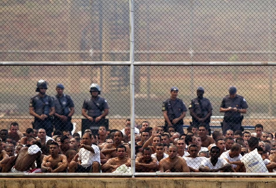 Zatvorenici u zatvoru Jardonopolis u Brazilu | Author: XINHUA/PIXSELL