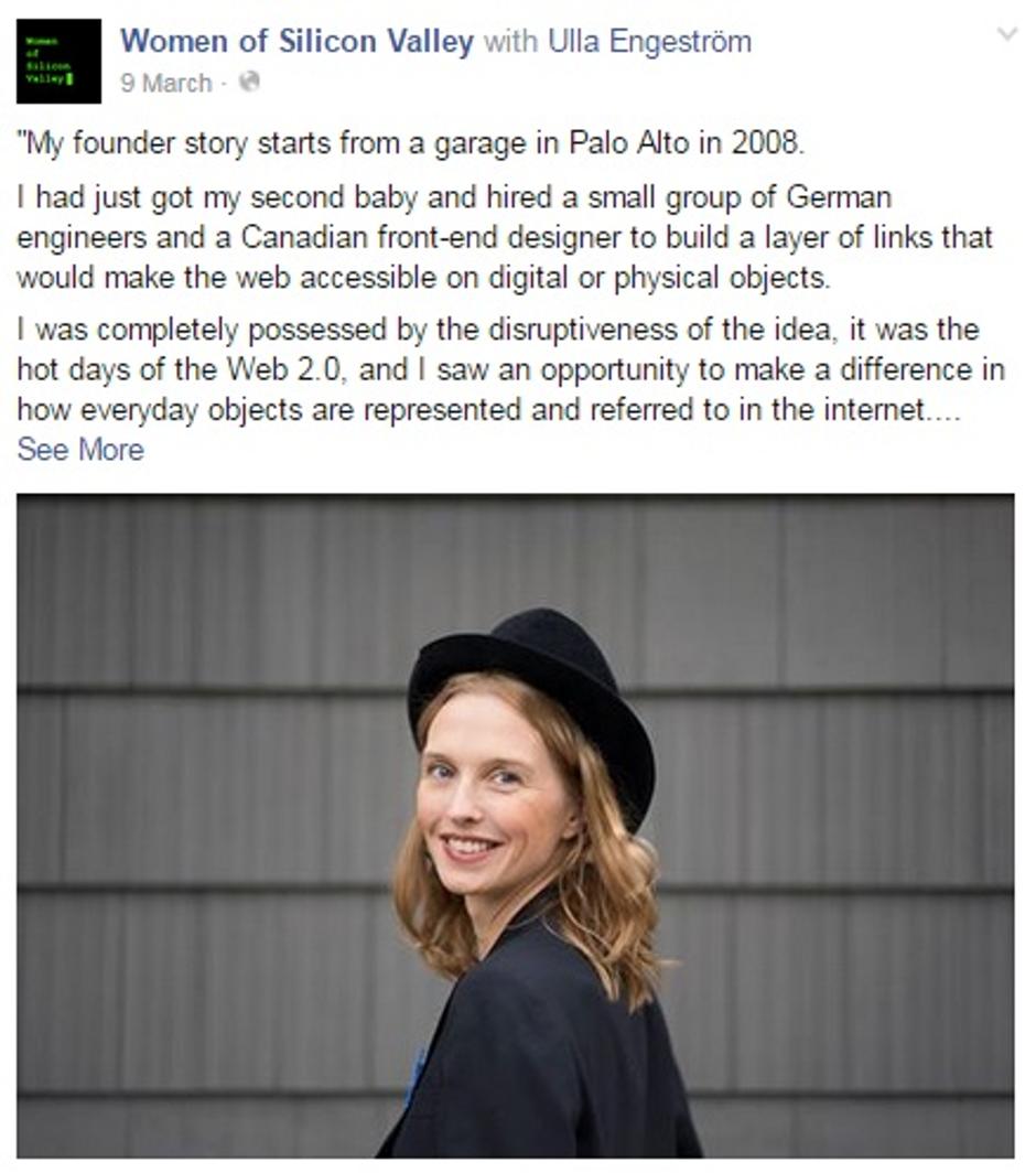 Women of Silicon Valley | Author: Facebook