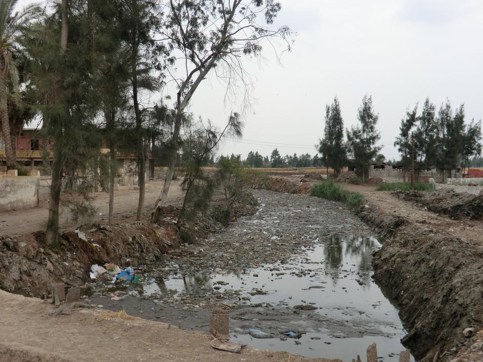 Zagađenje na obali Nila