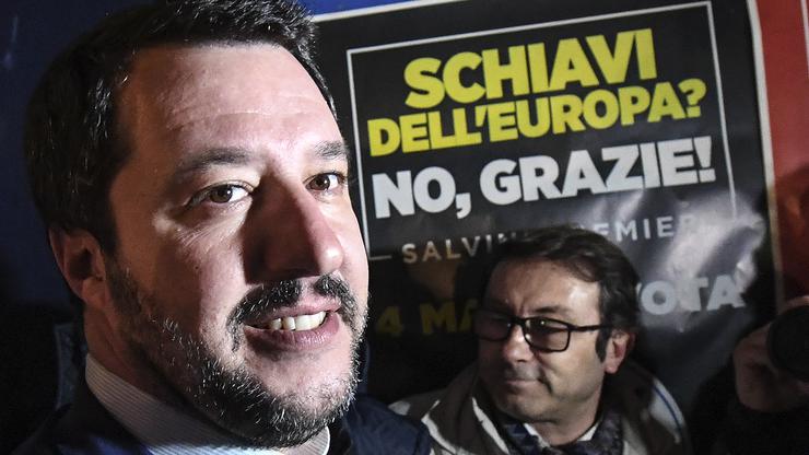 Predsjednik desničarske stranke Lega Nord Matteo Salvini