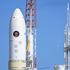 The H3 rocket carrying the Martian Moons Exploration rover bound for Mars' moon Phobos rolls out to the launchpad on the southwestern island of Tanegashima