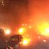 An explosion from a Russian strike, amid Russia's attack on Ukraine, in Kharkiv