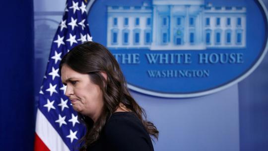 Sarah Sanders, glasnogovornica Bijele kuće kod Donalda Trumpa