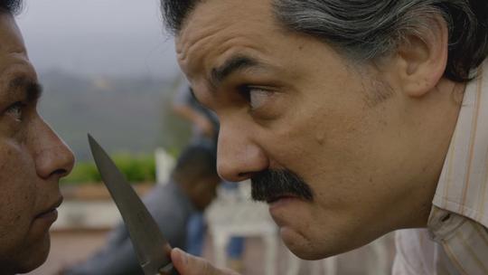 Isječak iz serija Narcos s Pablom Escobarom