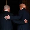 FILE PHOTO: U.S. President Trump meets Israeli PM Netanyahu at Trump’s Mar-a-Lago club, in Palm Beach